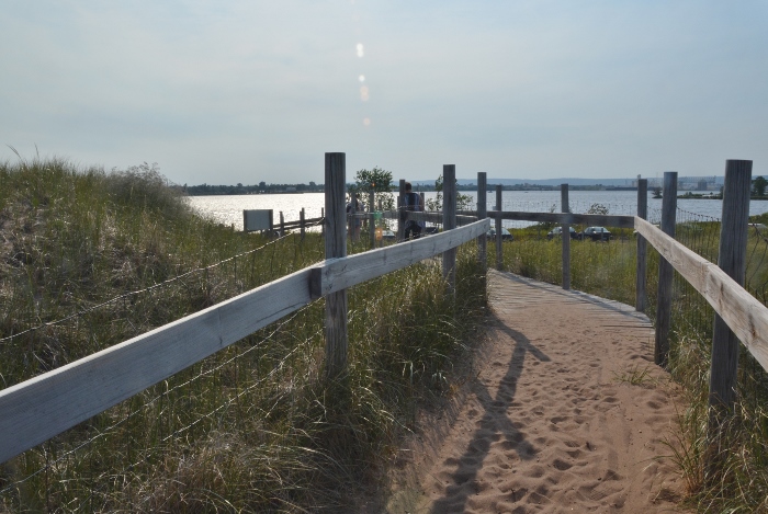 Duluth's sandy beach